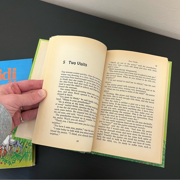 Vintage 1970’s Heidi | Heidi Grows Up - Classic Children’s Books - Picture 4 of 13